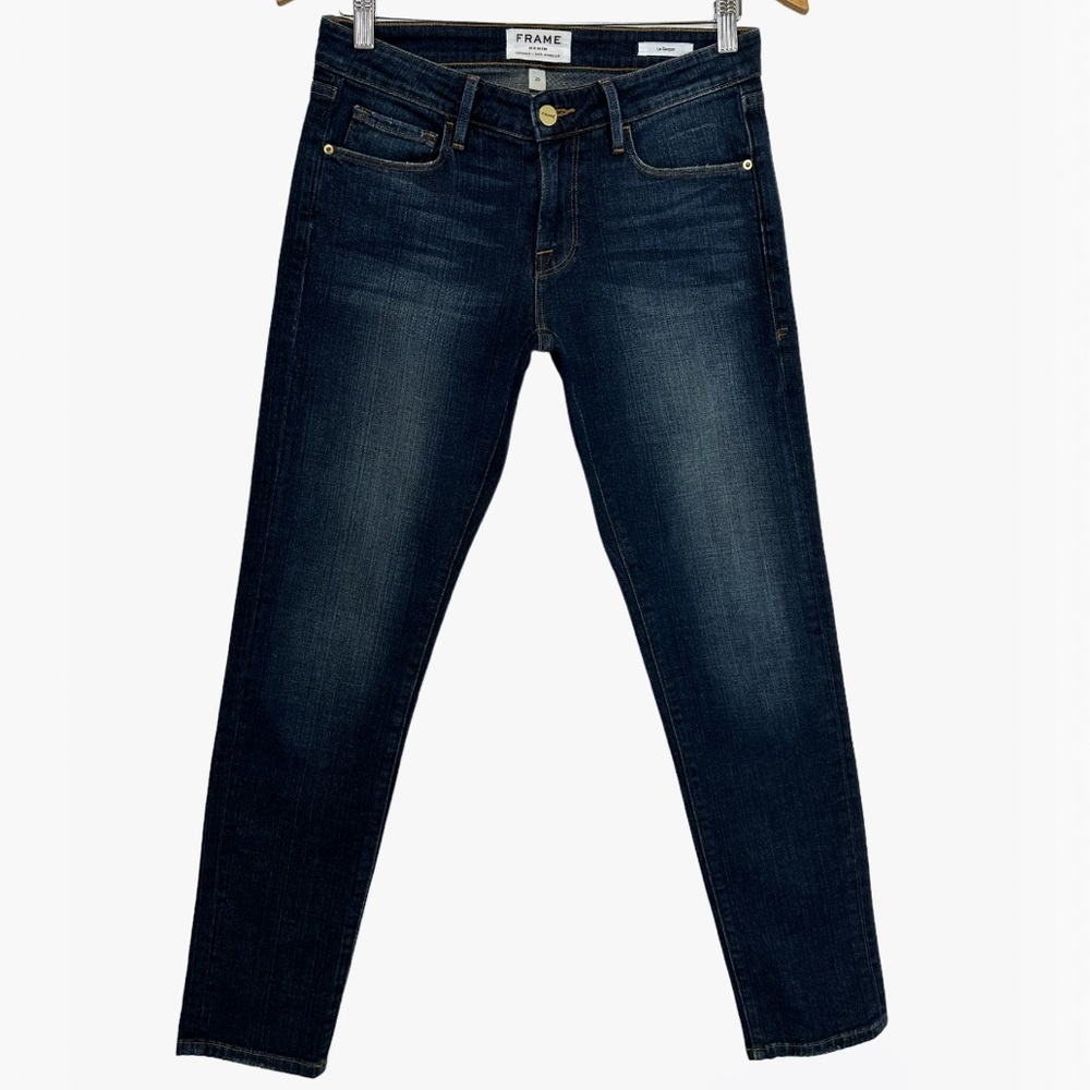 FRAME Le Garçon Straight Leg 98% Cotton Women’s Jeans - 25 - Picture 6 of 17